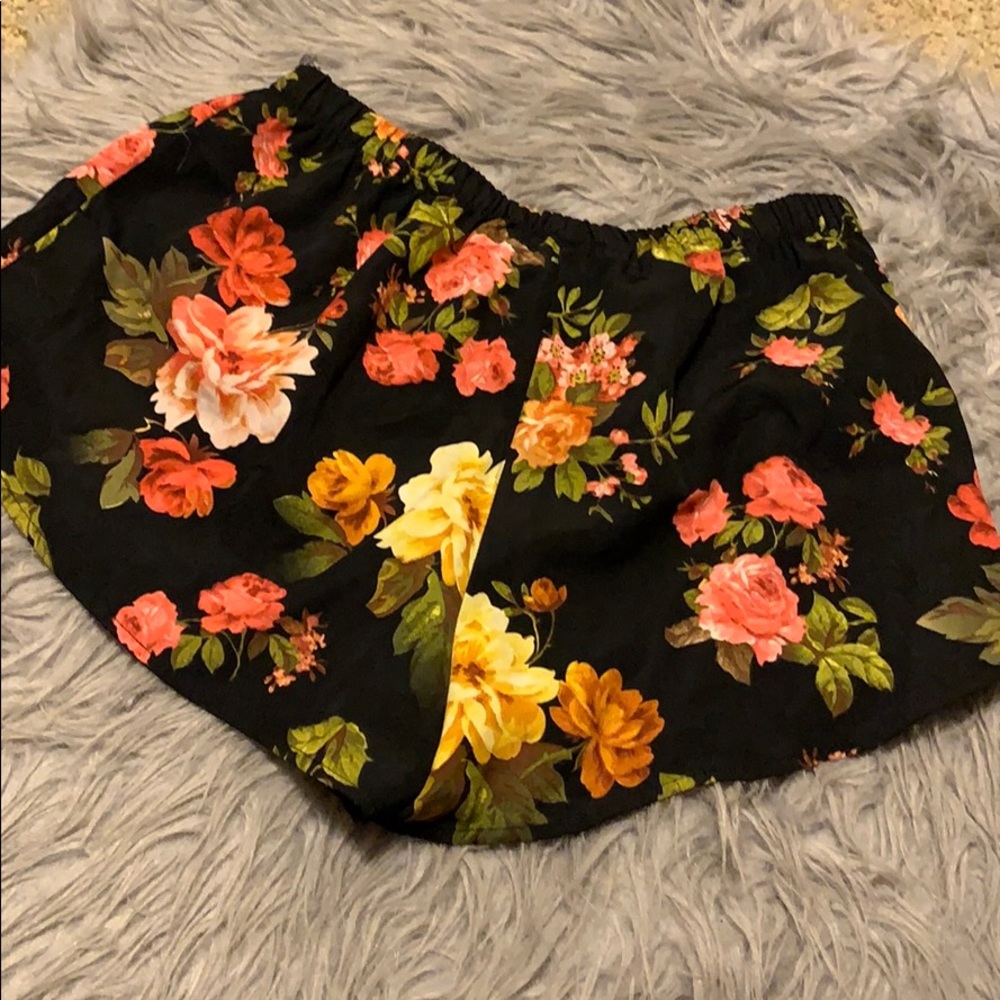 Flowy Floral Shorts